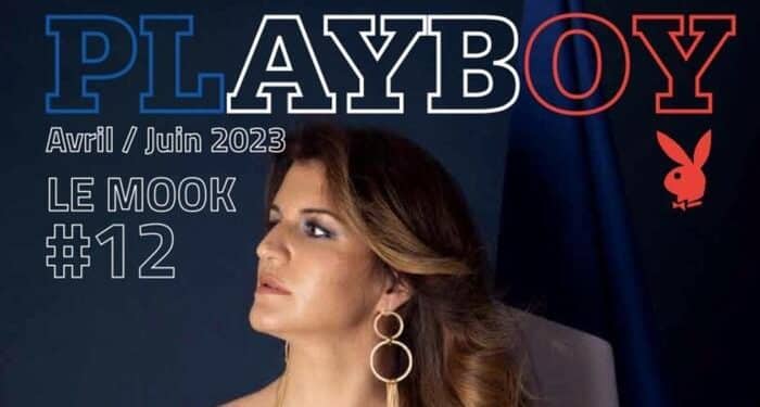 La copertina del prossimo Playboy in Francia ha in copertina la ministra Marlène Schiappa (Ansa)