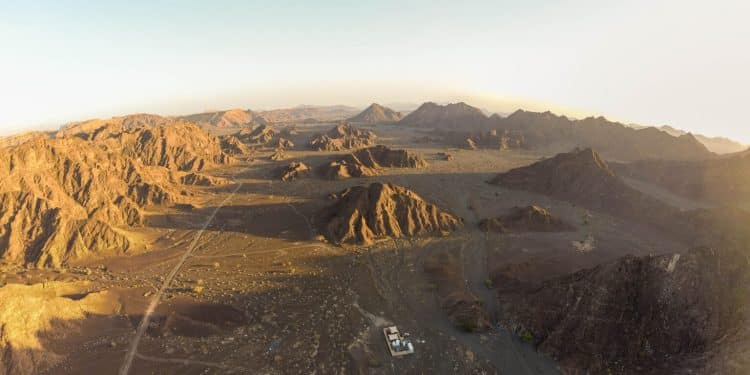 Le montagne dell’Hajar, in Oman